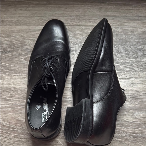 Nordstrom Men\'s Black Leather Oxfords Dress Shoes main image 6